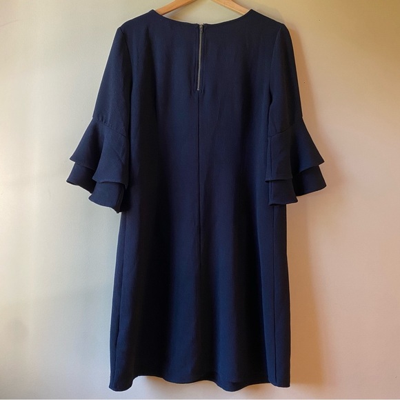 Soft Surroundings Black Loose Flutter Bell Sleeve Women’s Dress Size Large - Picture 5 of 13